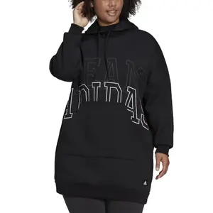 Felpa con cappuccio taglia grande donna adidas Sportswear Oversize Fleece image-2