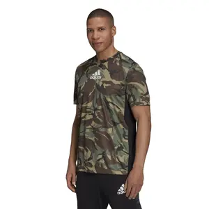 Camiseta adidas Aeroready Designed To Move Sport Camo Logo image-2