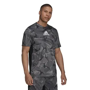 Camiseta adidas Aeroready Designed to Move Sport Camo Logo image-2