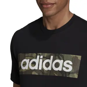 Camiseta adidas Aeroready Designed to Move Sport Cotton Touch Camo image-6