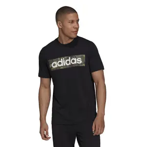 Camiseta adidas Aeroready Designed to Move Sport Cotton Touch Camo image-2
