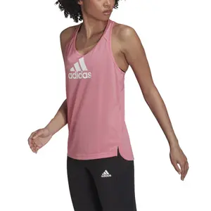 Camiseta de tirantes para mujer adidas AEROREADY Designed 2 Move Logo Sport image-4