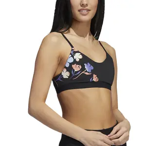 Sujetador deportivo de mujer adidas Floral Graphic image-4