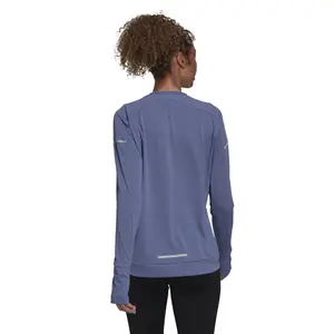 T-shirt de manga comprida feminina adidas Cooler Running image-3