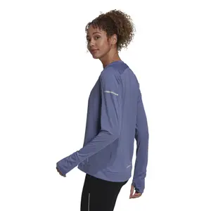 T-shirt de manga comprida feminina adidas Cooler Running image-5