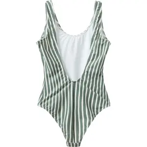 Damski kostium kąpielowy 1-częściowy H2O Stripe image-1