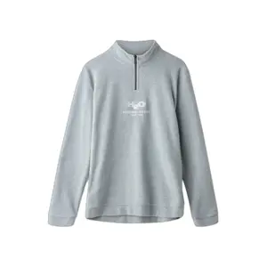 Fleece med 1/2 lynlås H2O Blåvand II