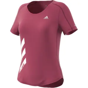 Camiseta de mujer adidas Run It 3-Bandes Fast image-2