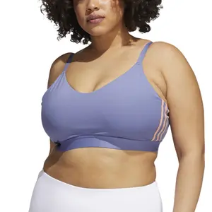Sujetador de mujer adidas All Me Branded Grand Tailles image-4