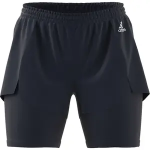 Pantalones cortos de mujer adidas Primeblue Designed To Move 2-In-1 Sport image-2