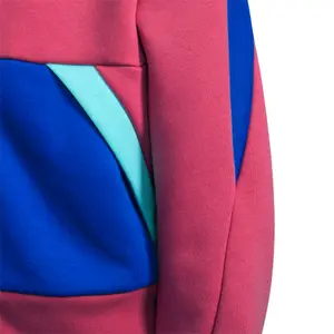 Sudadera con capucha para chicas adidas Fleece Hooded image-4