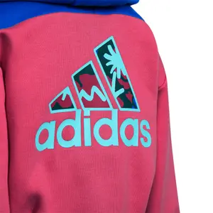 Sudadera con capucha para chicas adidas Fleece Hooded image-6
