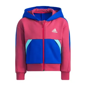Sudadera con capucha para chicas adidas Fleece Hooded image-0
