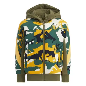 Chaqueta con capucha para niños adidas Fleece image-0