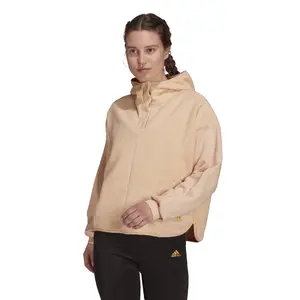 Sweatshirt woman adidas Essentials Golden Logo Sherpa image-1