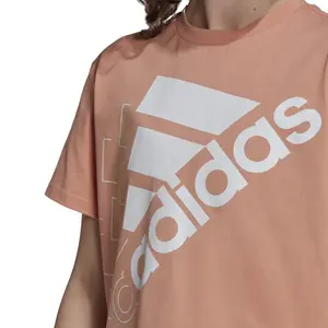 Camiseta de mujer adidas Brand Love Slanted Logo Boyfriend image-6
