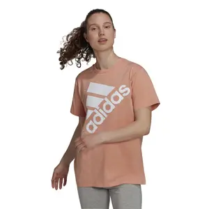 Camiseta de mujer adidas Brand Love Slanted Logo Boyfriend image-2