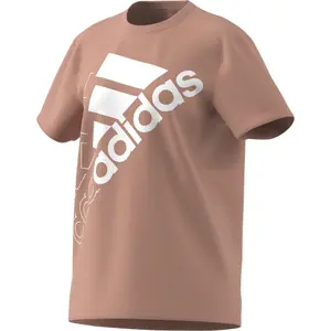 Camiseta de mujer adidas Brand Love Slanted Logo Boyfriend image-3