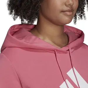 Sweatshirt mit Kapuze große Größe Frau adidas Essentials Logo Fleece image-4