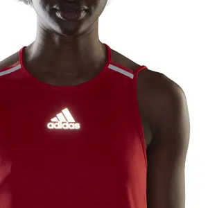 Camiseta de tirantes para mujer adidas HEAT.RDY Running image-4