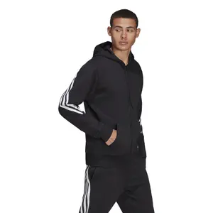Sweatshirt mit Kapuze adidas Sportswear Future Icons 3-Stripes Full-Zip image-2