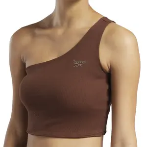 Svømmekostume til kvinder Reebok Classics Rib One-Shoulder image-3