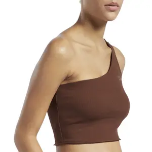 Svømmekostume til kvinder Reebok Classics Rib One-Shoulder image-4