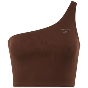 Svømmekostume til kvinder Reebok Classics Rib One-Shoulder image-0