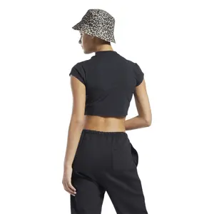 Koszulka damska Reebok Classics Sleeve Fitted Top image-5