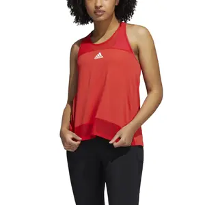 Camiseta de tirantes para mujer adidas Training Heat.Rdy Mesh image-4