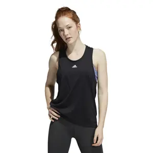 Camiseta de tirantes para mujer adidas Training 3-Stripes Aeroready image-2