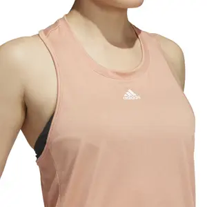 Camiseta de tirantes para mujer adidas Training Aeroready image-6