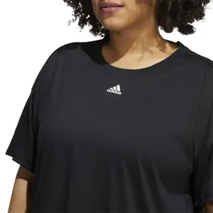 Camiseta talla grande mujer adidas Training Aeroready image-6