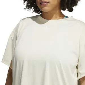 Camiseta talla grande mujer adidas Training Aeroready image-6