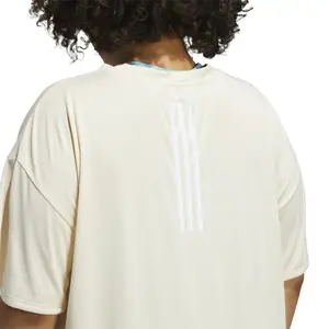 T-shirt tamanho grande mulher adidas Training Aeroready image-5