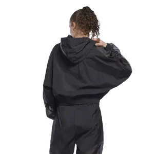 Blickdichte Leinwandjacke Frau Reebok Studio image-5