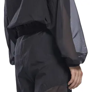 Blickdichte Leinwandjacke Frau Reebok Studio image-6