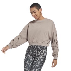 Sweatshirt femme Reebok Studio Knit Fashion Cover-Up image-1