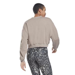 Sweatshirt femme Reebok Studio Knit Fashion Cover-Up image-3