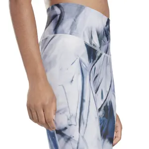 Women's Legging Reebok Lux Bold High-Waisted Liquid Abyss Print image-6