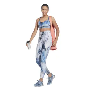 Women's Legging Reebok Lux Bold High-Waisted Liquid Abyss Print image-4