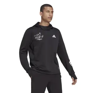 Hooded sweatshirt adidas Signature Running image-1