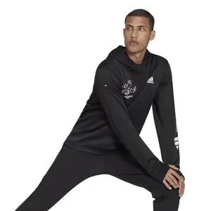 Hooded sweatshirt adidas Signature Running image-3