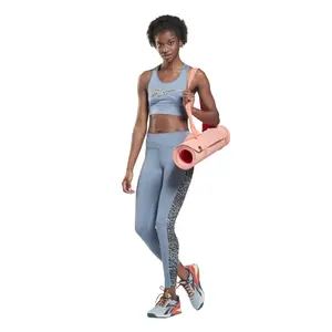 Brassière de sport femme Reebok Modern Safari High-Neck image-2