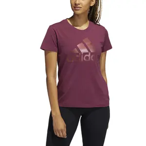 Camiseta corta mujer adidas Holiday Graphic Sleeve image-4