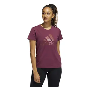 Camiseta corta mujer adidas Holiday Graphic Sleeve image-2