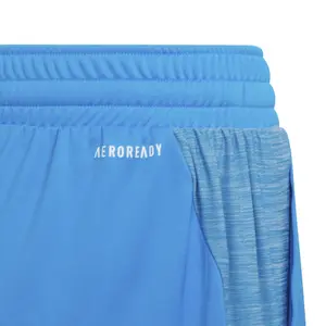 Pantalones cortos para niños adidas AEROREADY Heather image-2