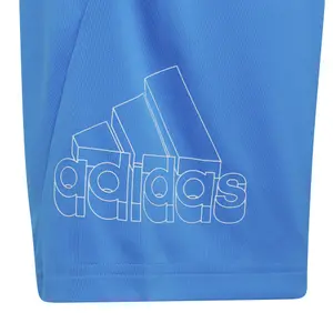 Pantalones cortos para niños adidas AEROREADY Heather image-3