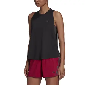 Camiseta de tirantes para mujer adidas Run Icons 3bar Running image-4