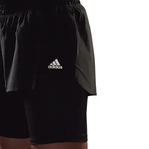 Women's shorts adidas Run Icons 3bar 2in1 Running image-4